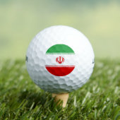 Balles De Golf Drapeau de l'Iran (T-shirt Insitu)