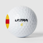 Balles De Golf Drapeau de l'Ulster (Logo)