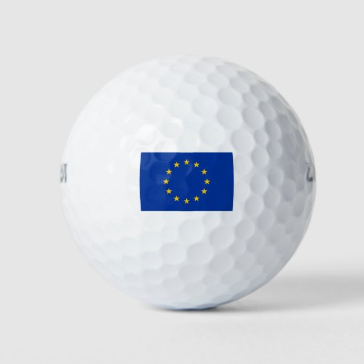 Balles De Golf Drapeau de l'Union européenne (Devant)