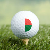 Balles De Golf Drapeau de Madagascar (T-shirt Insitu)