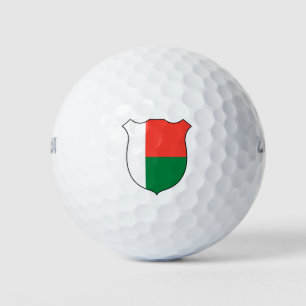 Balles De Golf Drapeau de Madagascar Grand Patriotique