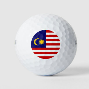 Balles De Golf Drapeau de Malaisie
