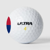 Balles De Golf Drapeau de Memphis, Tennessee Golf Balls (Logo)