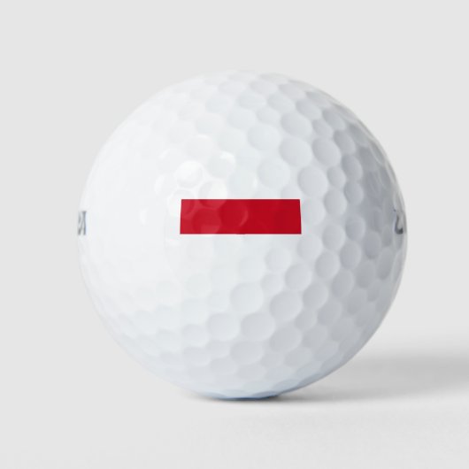 Balles De Golf Drapeau de Monaco (Devant)