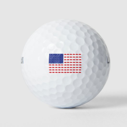 Balles De Golf Drapeau de pêche (Devant)