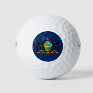 Balles De Golf Drapeau de Pennsylvanie