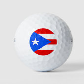Balles De Golf Drapeau de Porto Rico (Devant)