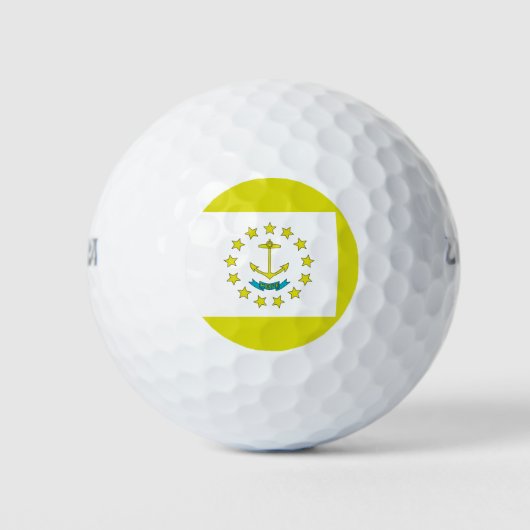 Balles De Golf Drapeau de Rhode Island (Devant)
