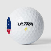 Balles De Golf Drapeau de Richmond, Virginia Golf Balls (Logo)
