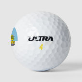 Balles De Golf Drapeau de Riga, Lettonie Golf Balls (Logo)