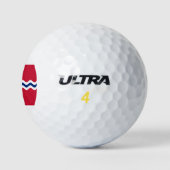 Balles De Golf Drapeau de Saint-Louis (Missouri) (Logo)