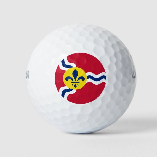Balles De Golf Drapeau de Saint-Louis, Missouri (Devant)