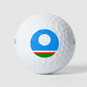 Balles De Golf Drapeau de Sakha