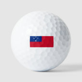 Balles De Golf Drapeau de Samoa, Drapeau de Samoa (Recto)