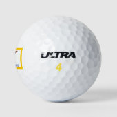 Balles De Golf Drapeau de San Francisco, California Golf Balls (Logo)