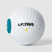 Balles De Golf Drapeau de Seattle (Washington) (Logo)