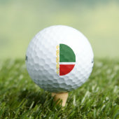 Balles De Golf Drapeau de Tchétchénie (T-shirt Insitu)