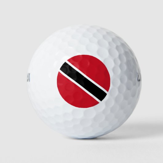 Balles De Golf Drapeau de Trinité-et-Tobago (Devant)