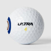 BALLES DE GOLF DRAPEAU DE VIRGINIE (Logo)