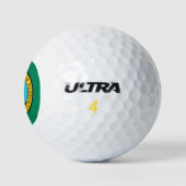BALLES DE GOLF DRAPEAU DE WASHINGTON (Logo)