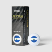 Balles De Golf Drapeau d'El Salvador (Emballage)