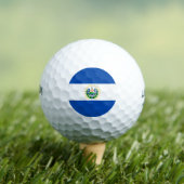 Balles De Golf Drapeau d'El Salvador (T-shirt Insitu)