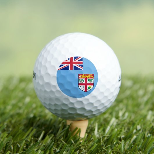 Balles De Golf Drapeau des Fidji (T-shirt Insitu)