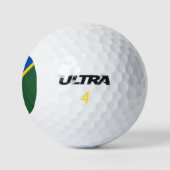 Balles De Golf Drapeau des Îles Salomon (Logo)