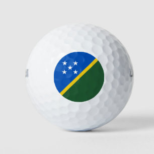 Balles De Golf Drapeau des Îles Salomon