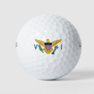 Balles De Golf Drapeau des îles Vierges américaines