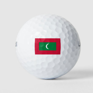 Balles De Golf Drapeau des Maldives (République des Maldives)