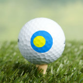 Balles De Golf Drapeau des Palaos (T-shirt Insitu)