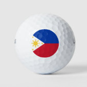 Balles De Golf drapeau des Philippines (Devant)