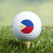 Balles De Golf drapeau des Philippines (T-shirt Insitu)