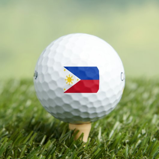 Balles De Golf drapeau des Philippines (T-shirt Insitu)