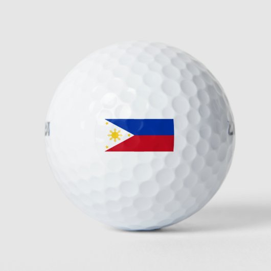 Balles De Golf Drapeau des Philippines (Devant)