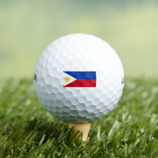 Balles De Golf Drapeau des Philippines (T-shirt Insitu)