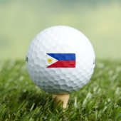 Balles De Golf Drapeau des Philippines (T-shirt Insitu)
