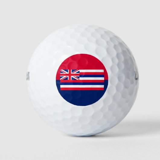 Balles De Golf Drapeau d'État d'Hawaii (Devant)