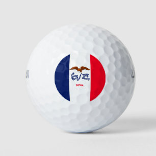 Balles De Golf Drapeau d'État Iowa