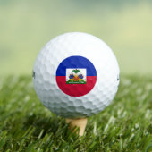 Balles De Golf Drapeau d'Haïti (T-shirt Insitu)