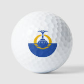 Balles De Golf Drapeau d'Orlando, Floride. (Recto)
