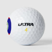 Balles De Golf Drapeau du Belize (Logo)