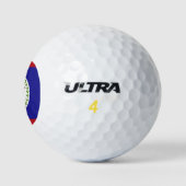 Balles De Golf Drapeau du Belize (Logo)
