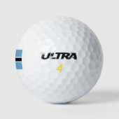 Balles De Golf Drapeau du Botswana (Logo)