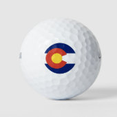 Balles De Golf Drapeau du Colorado (Devant)