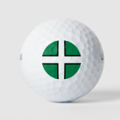 Balles De Golf Drapeau du comté de Devon (Devant)