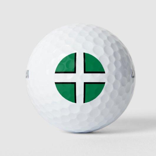 Balles De Golf Drapeau du comté de Devon (Devant)