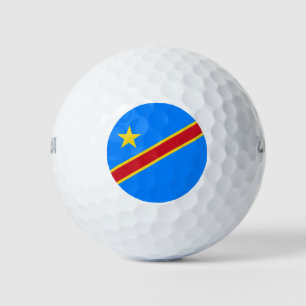 Balles De Golf Drapeau du Congo Kinshasa