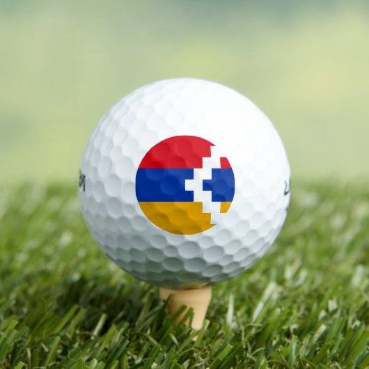 Balles De Golf Drapeau du Haut-Karabakh (T-shirt Insitu)